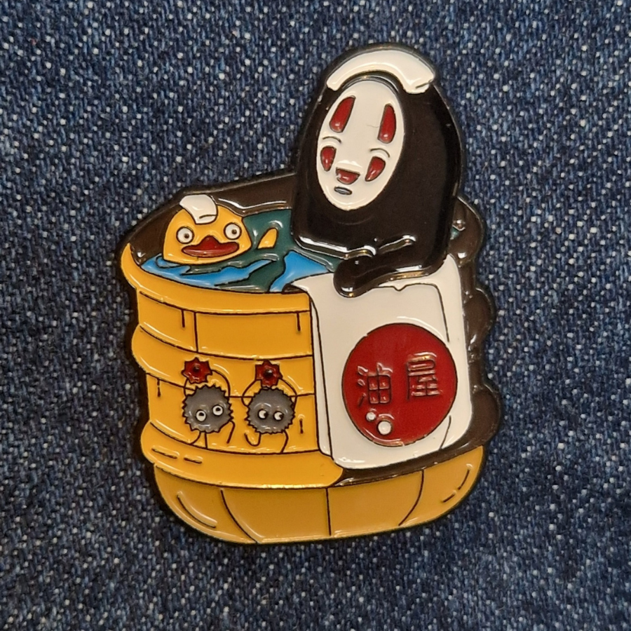 Studio Ghibli Inspired Pin Badges