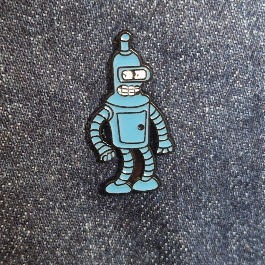 Futurama Inspired Pin Badges