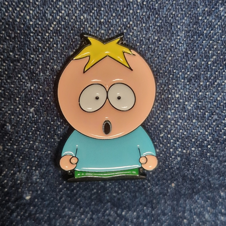 South Park Inspired Pin Badges