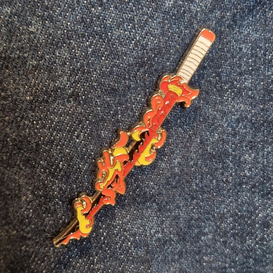 Demon Slayer Inspired Pin Badges