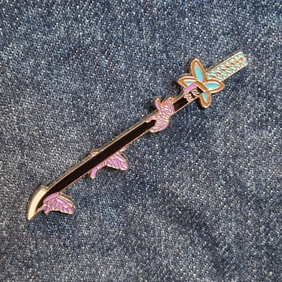 Demon Slayer Inspired Pin Badges