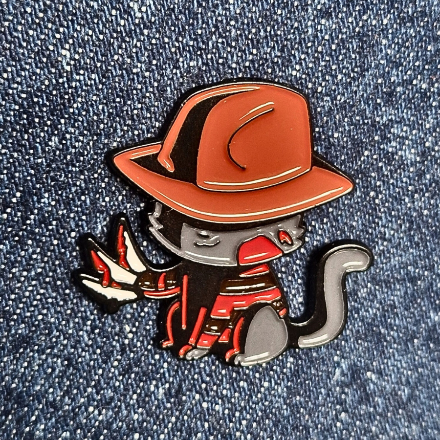 Horror Inspired Pin Badges