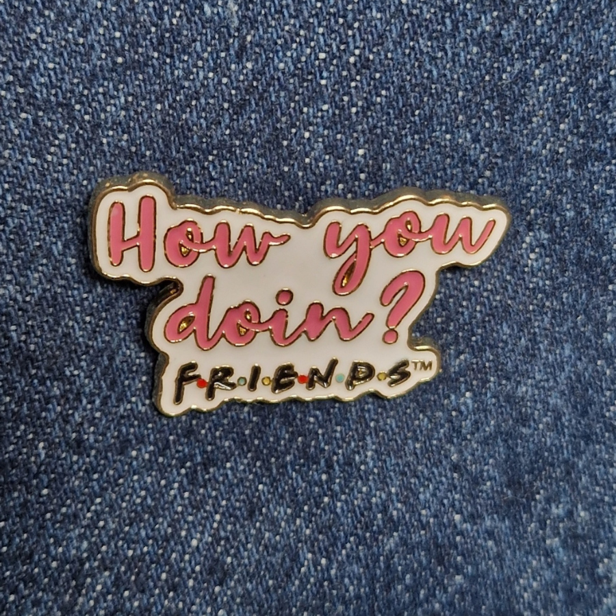 Friends Inspired Pin Badges