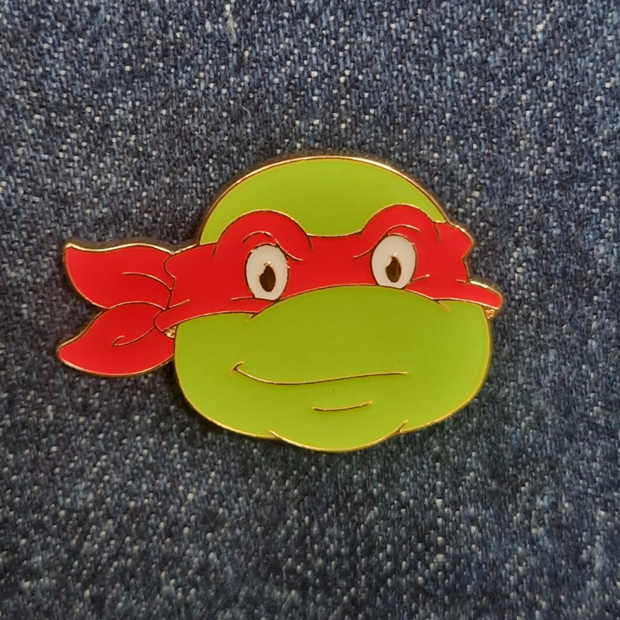 Teenage Mutant Ninja Turtles Inspired Pin Badges