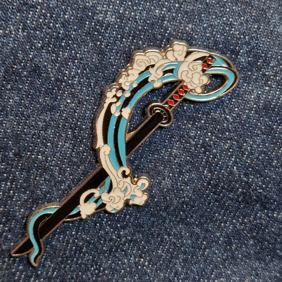 Demon Slayer Inspired Pin Badges