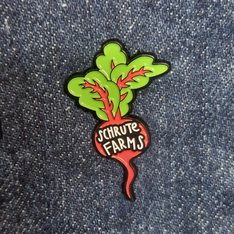 The Office Inspired Pin Badges