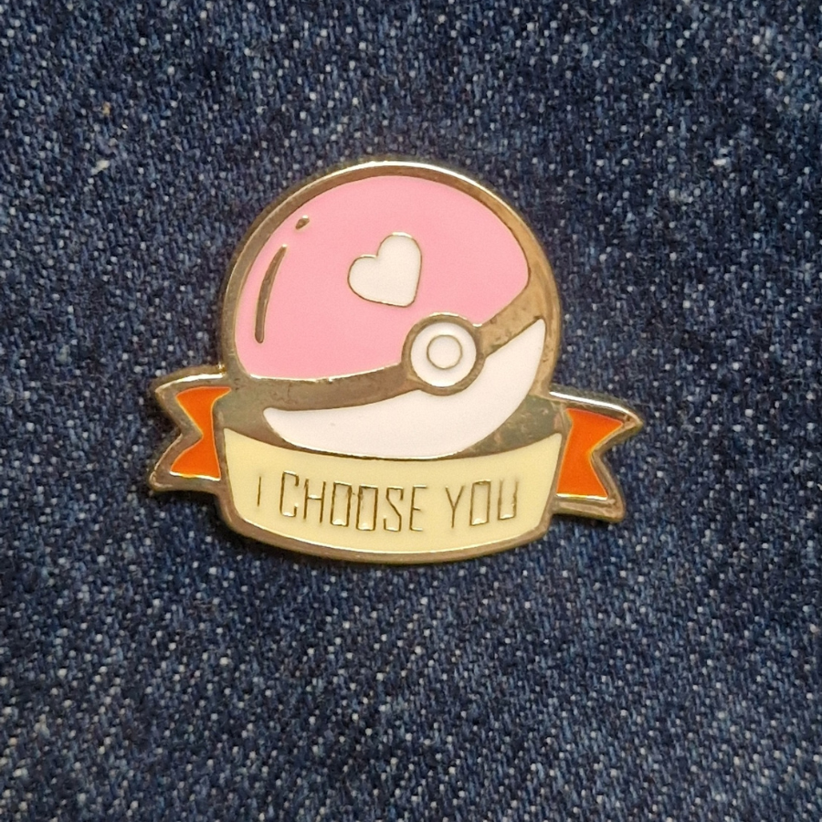 Pokemon Inspired Pin Badges