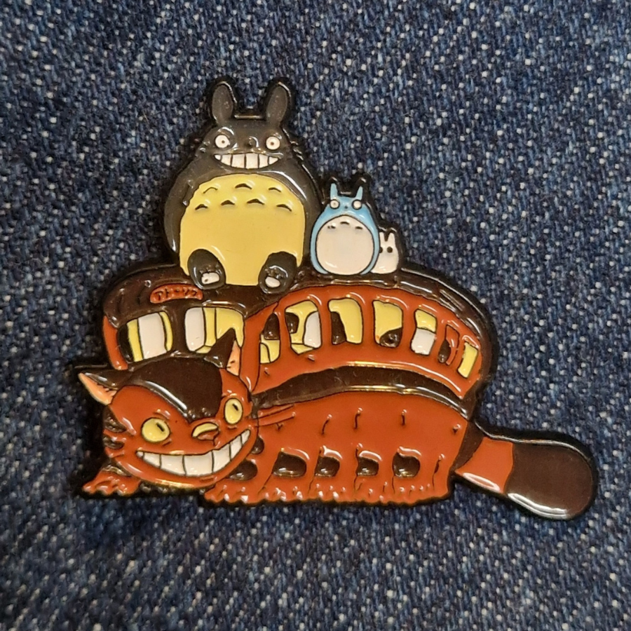 Studio Ghibli Inspired Pin Badges