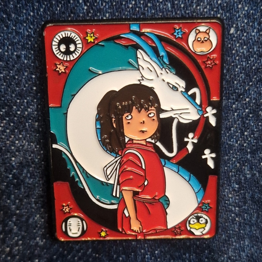 Studio Ghibli Inspired Pin Badges