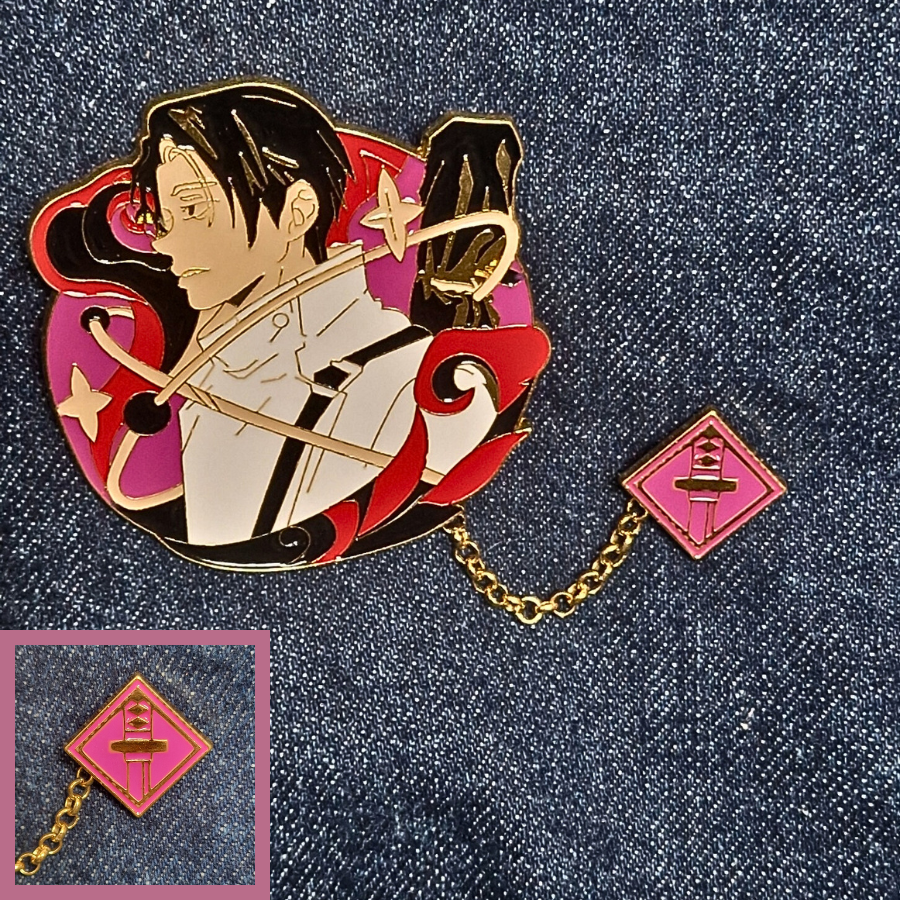Jujutsu Kaisen Inspired Premium Pin Badges