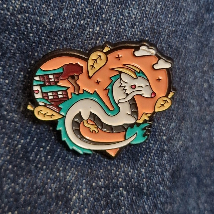 Studio Ghibli Inspired Pin Badges
