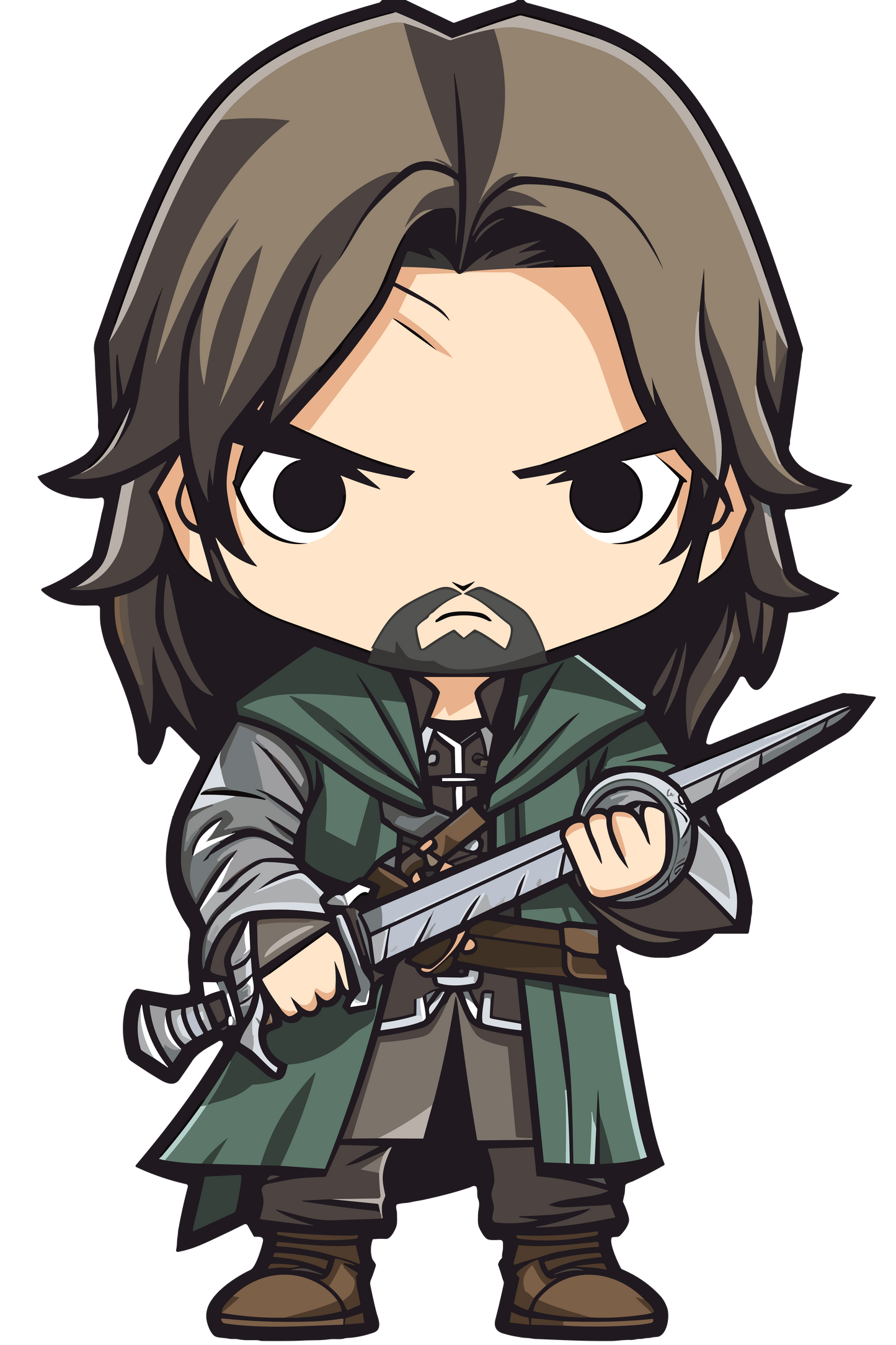 Chibi Lord of the Rings Inspired Stickers