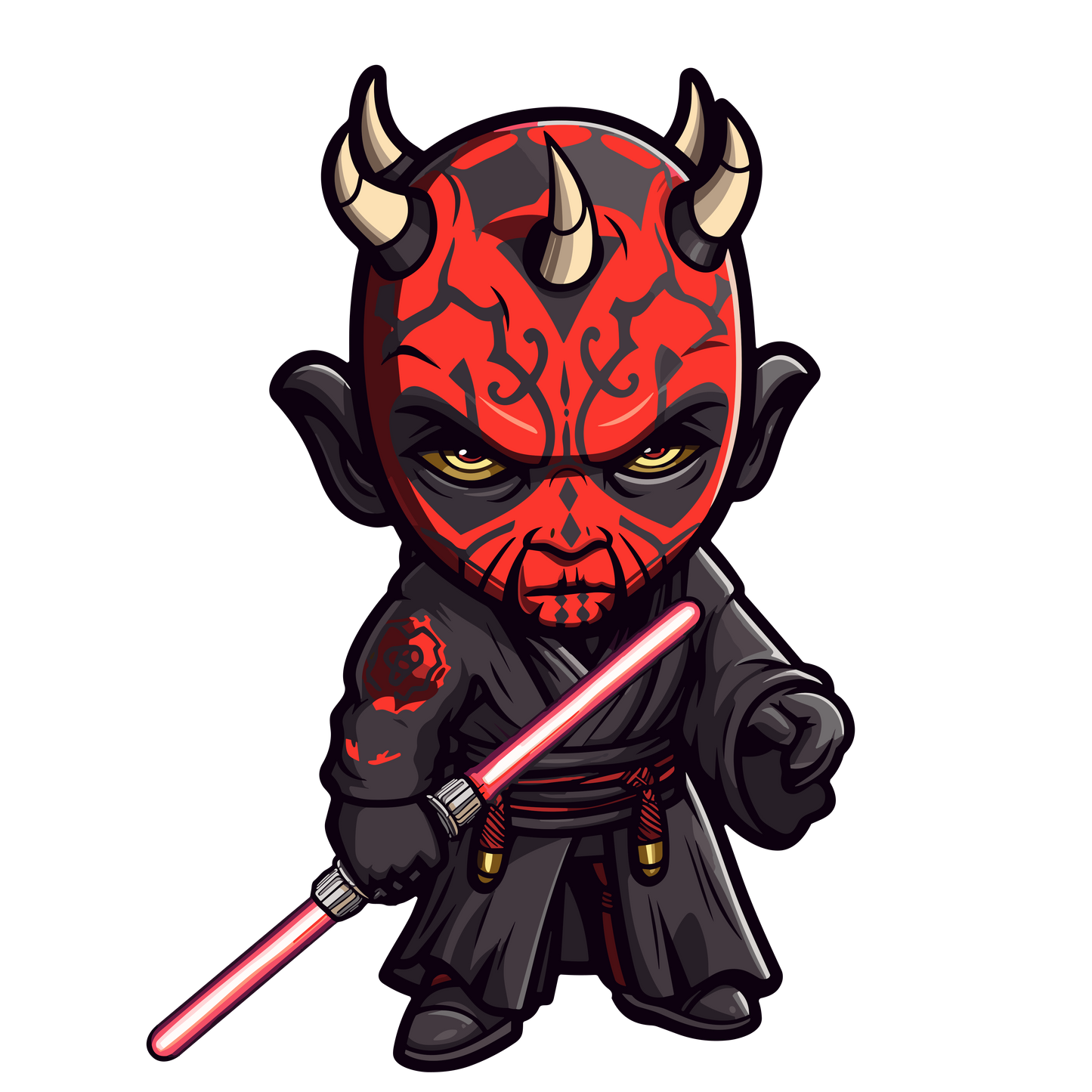 Chibi Star Wars Inspired Stickers