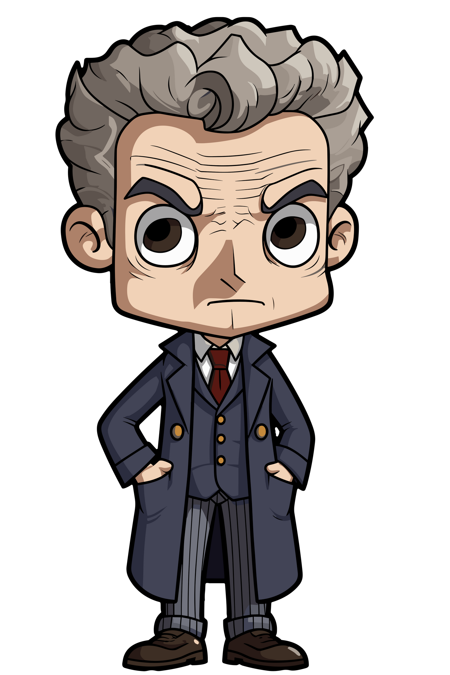 Chibi Doctor Who Inspired Stickers