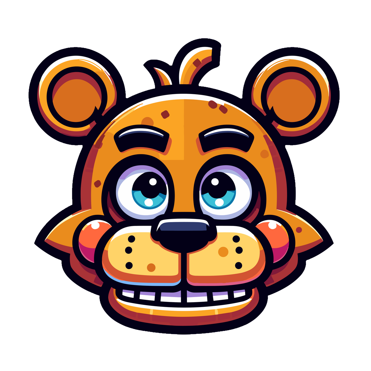 Chibi Five Nights at Freddy's Inspired Stickers