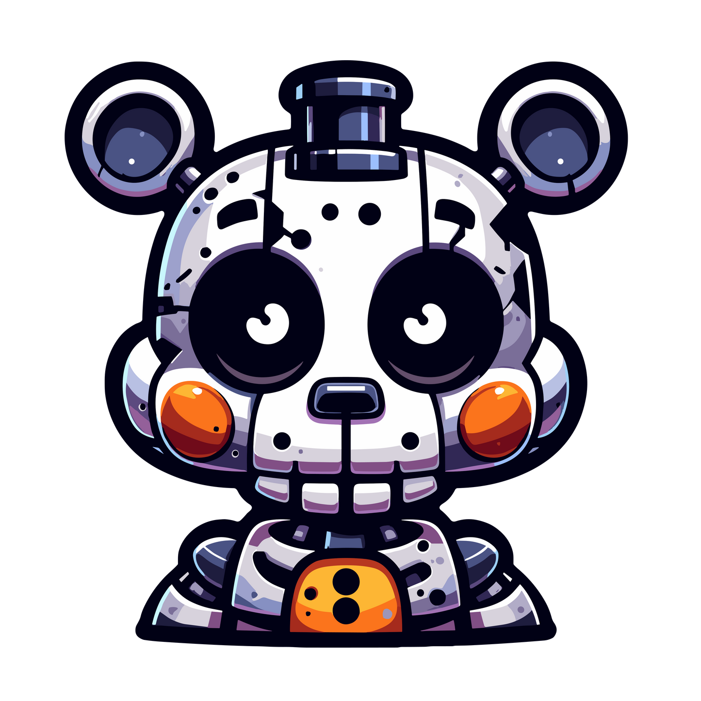 Chibi Five Nights at Freddy's Inspired Stickers