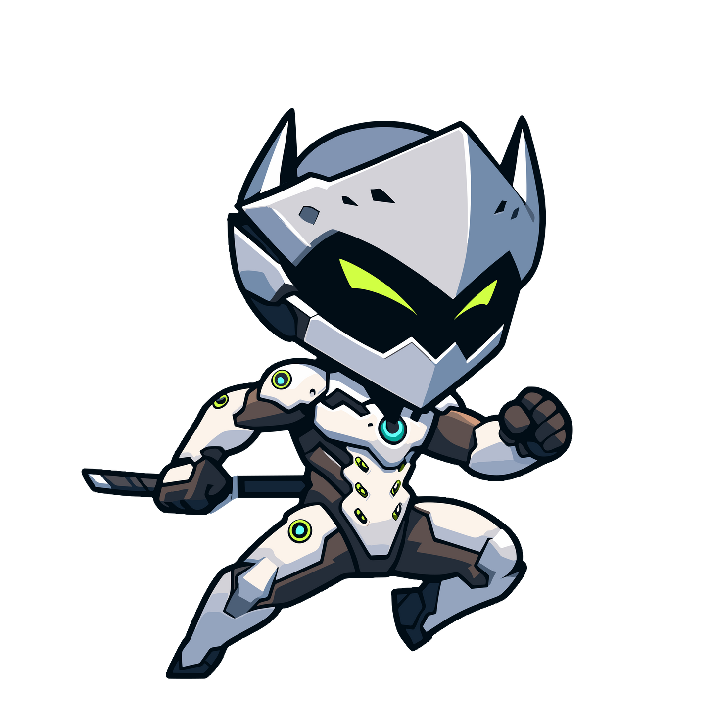 Chibi Overwatch Inspired Stickers