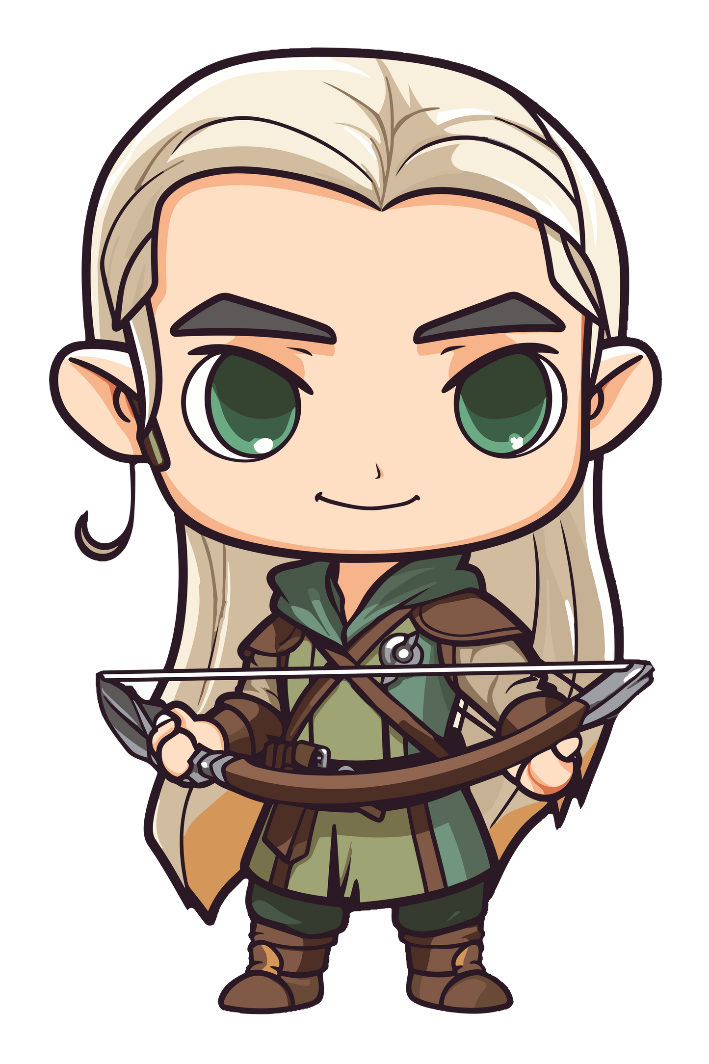 Chibi Lord of the Rings Inspired Stickers