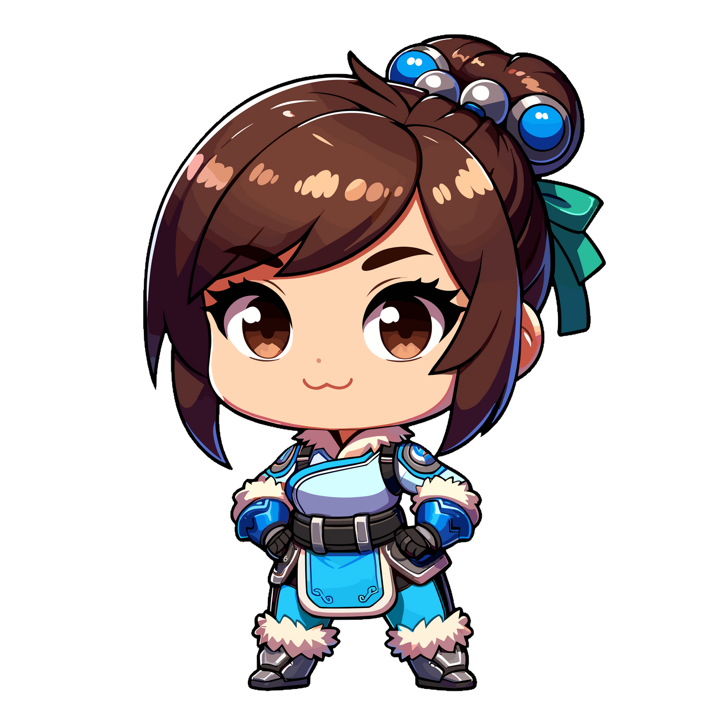 Chibi Overwatch Inspired Stickers