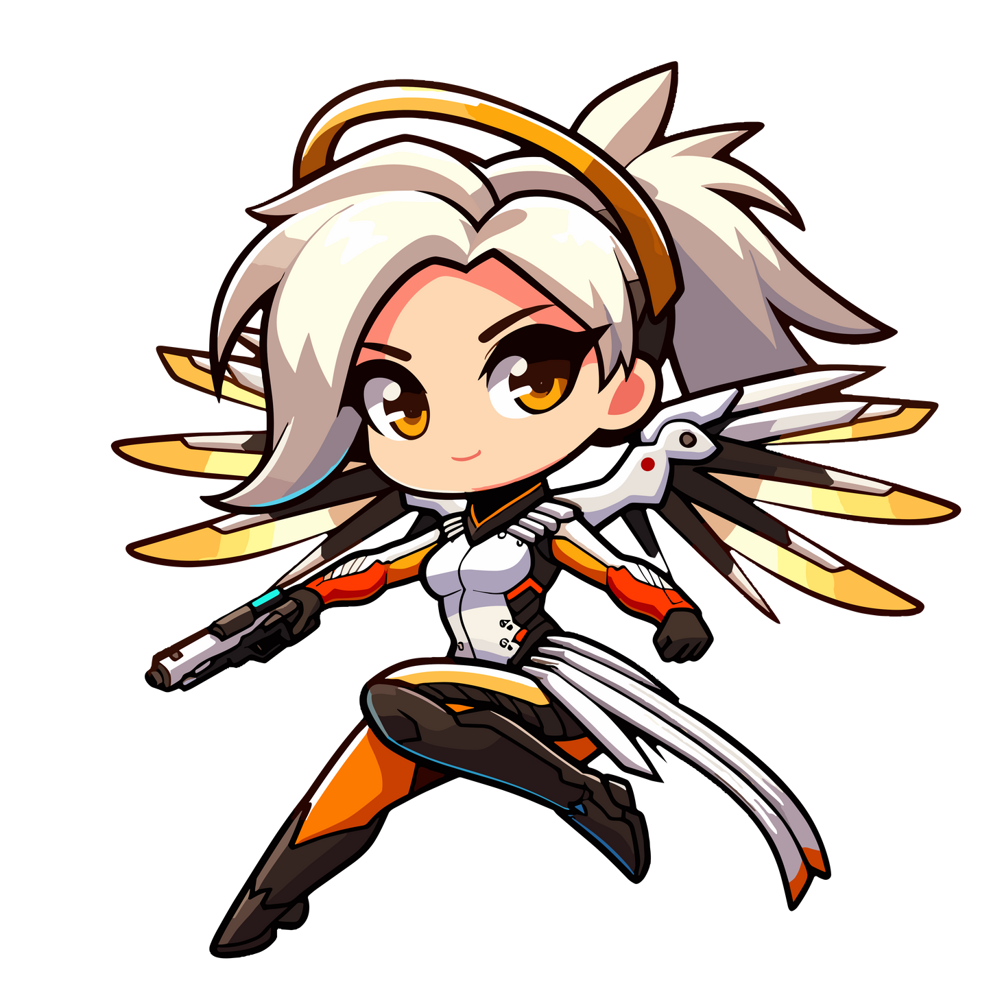 Chibi Overwatch Inspired Stickers