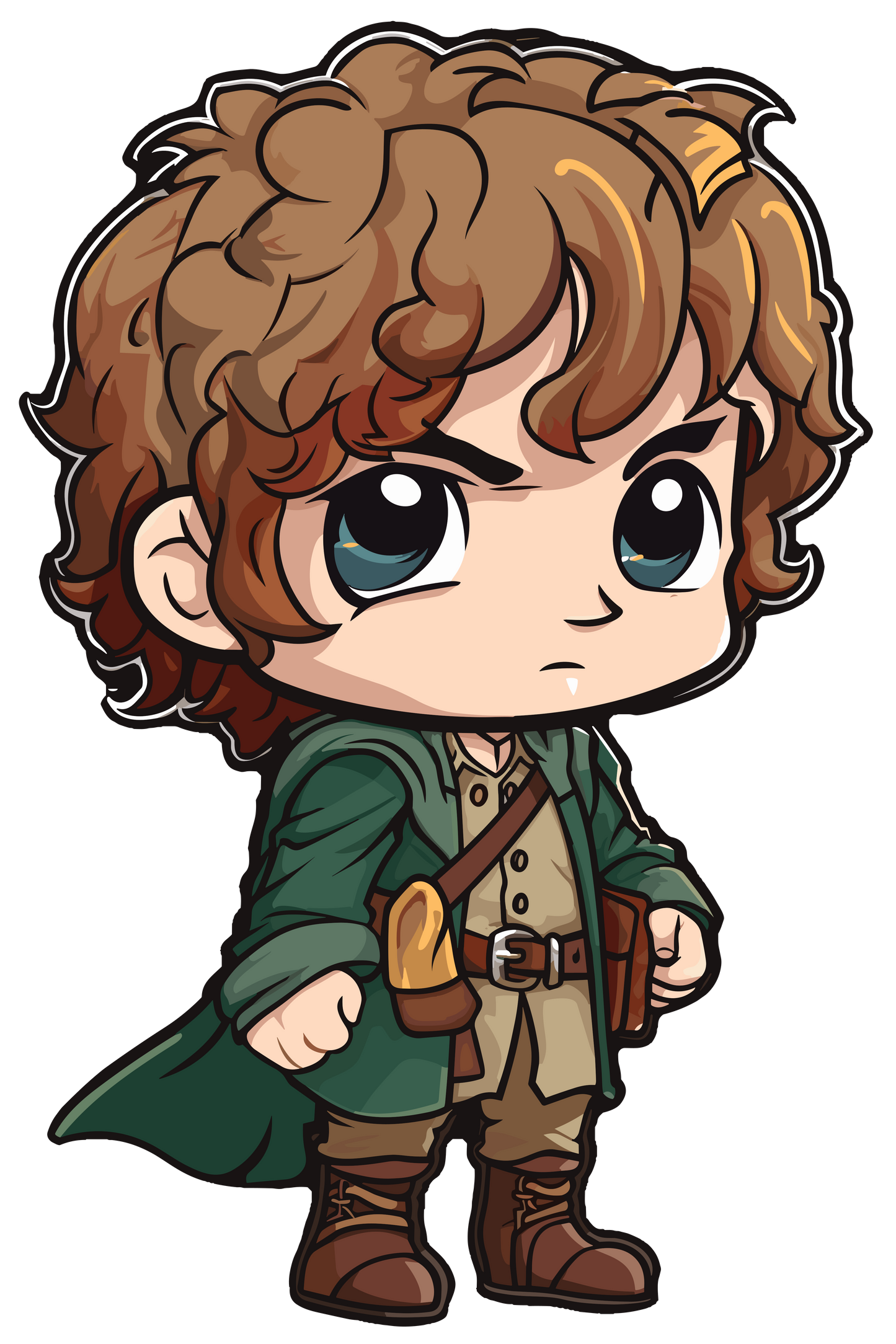 Chibi Lord of the Rings Inspired Stickers