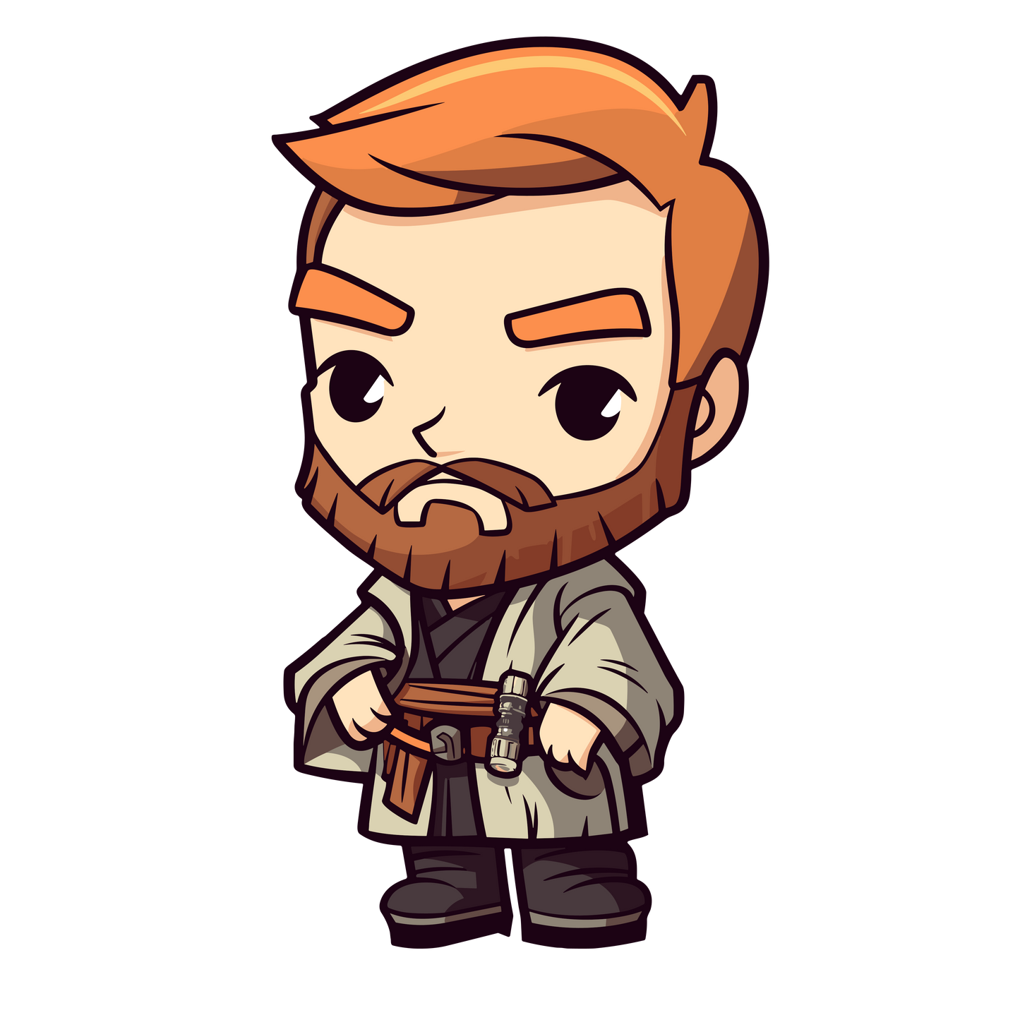 Chibi Star Wars Inspired Stickers