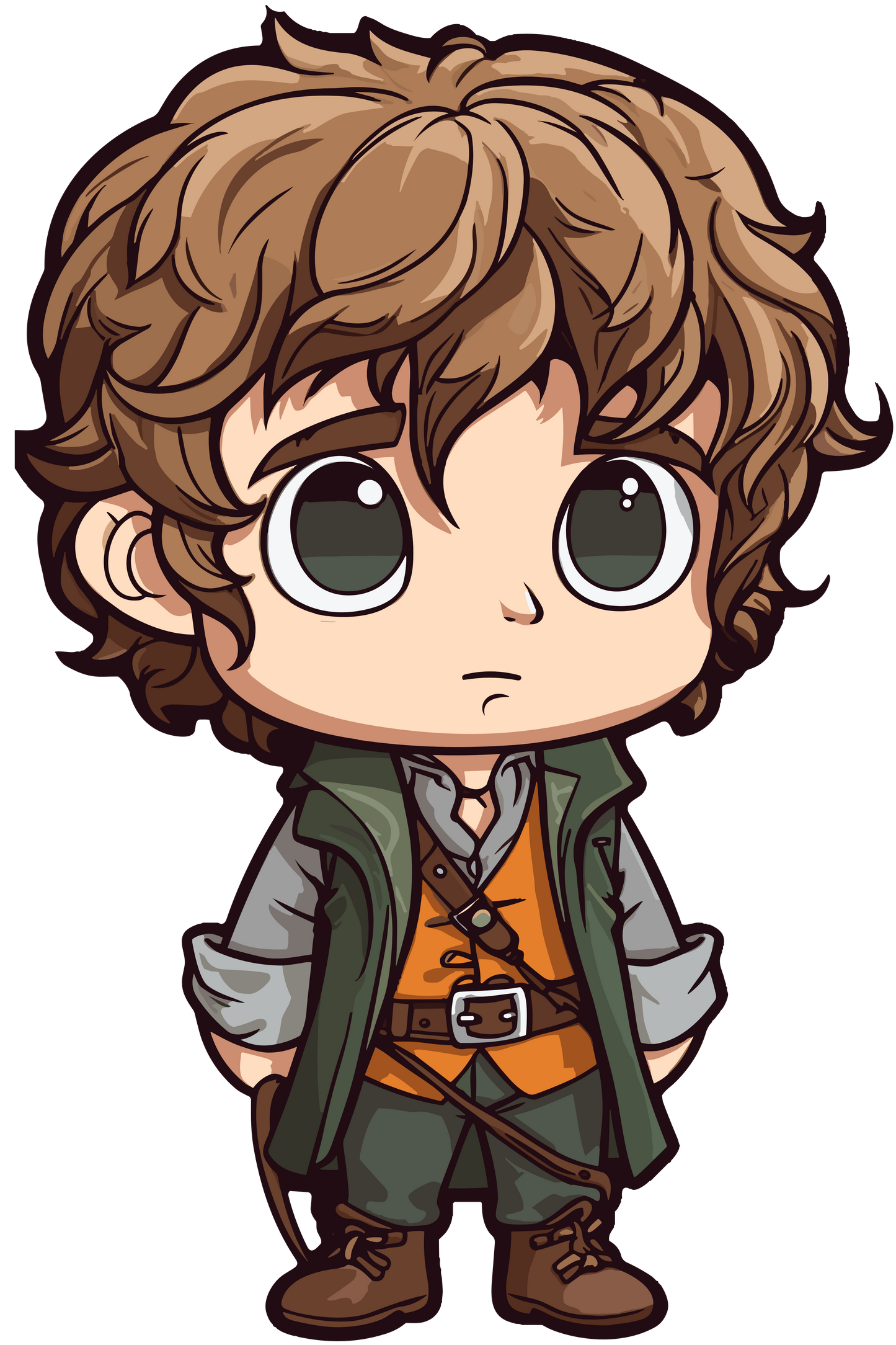 Chibi Lord of the Rings Inspired Stickers