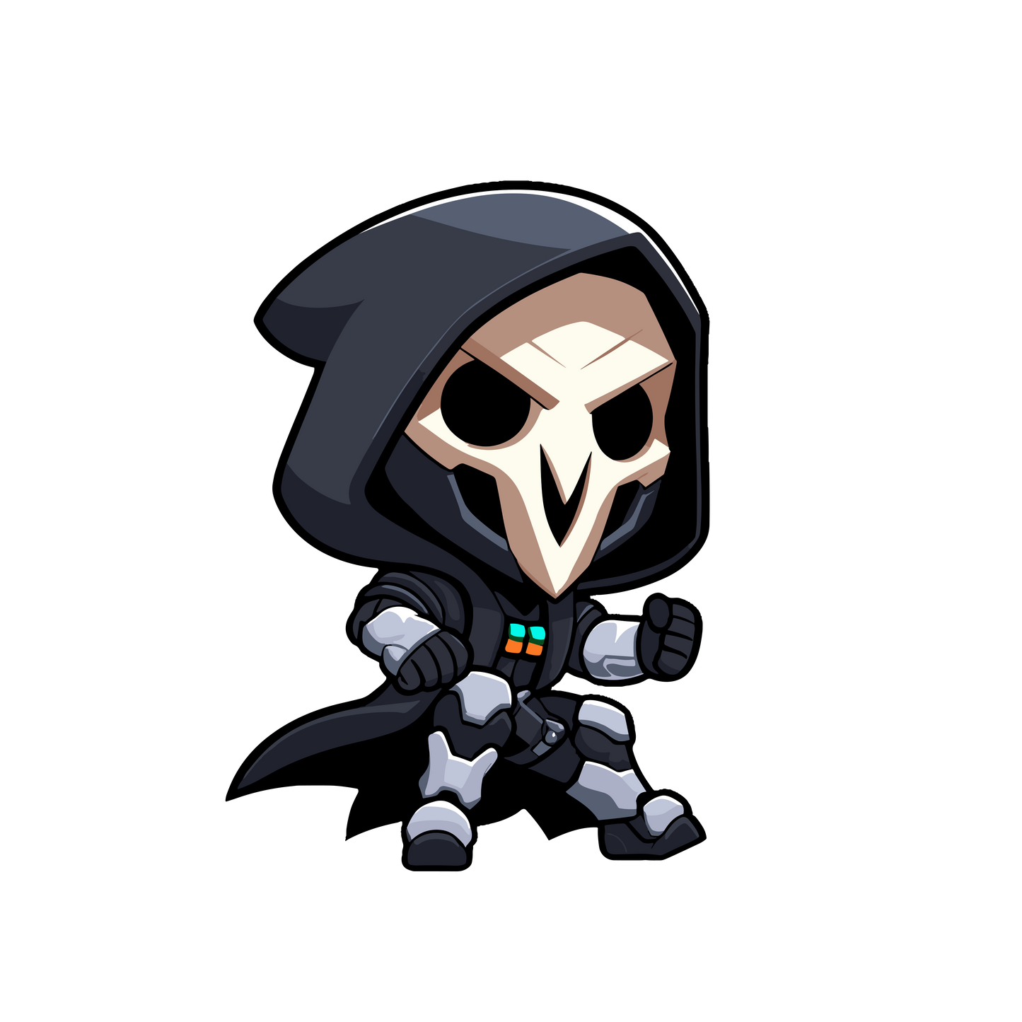 Chibi Overwatch Inspired Stickers