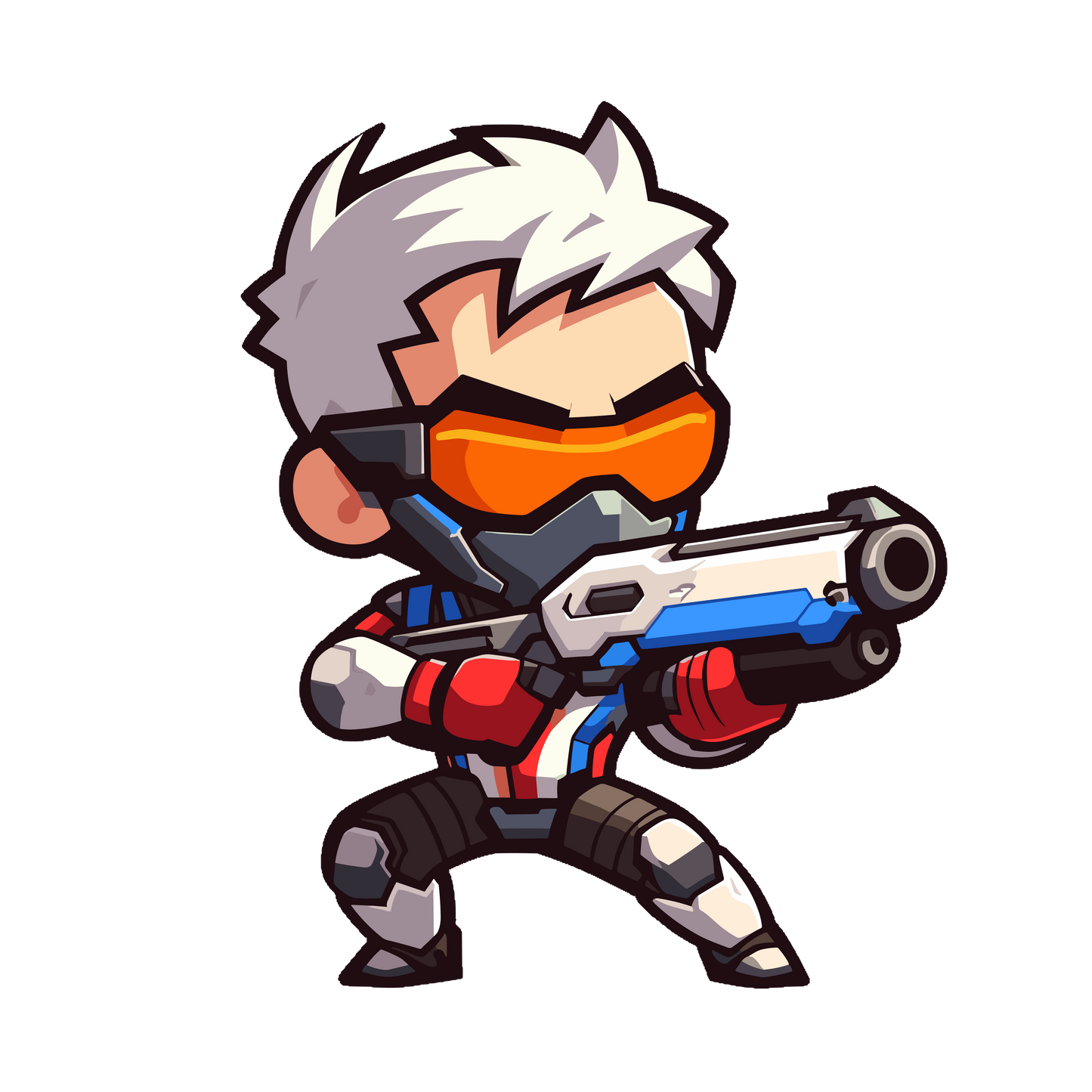 Chibi Overwatch Inspired Stickers