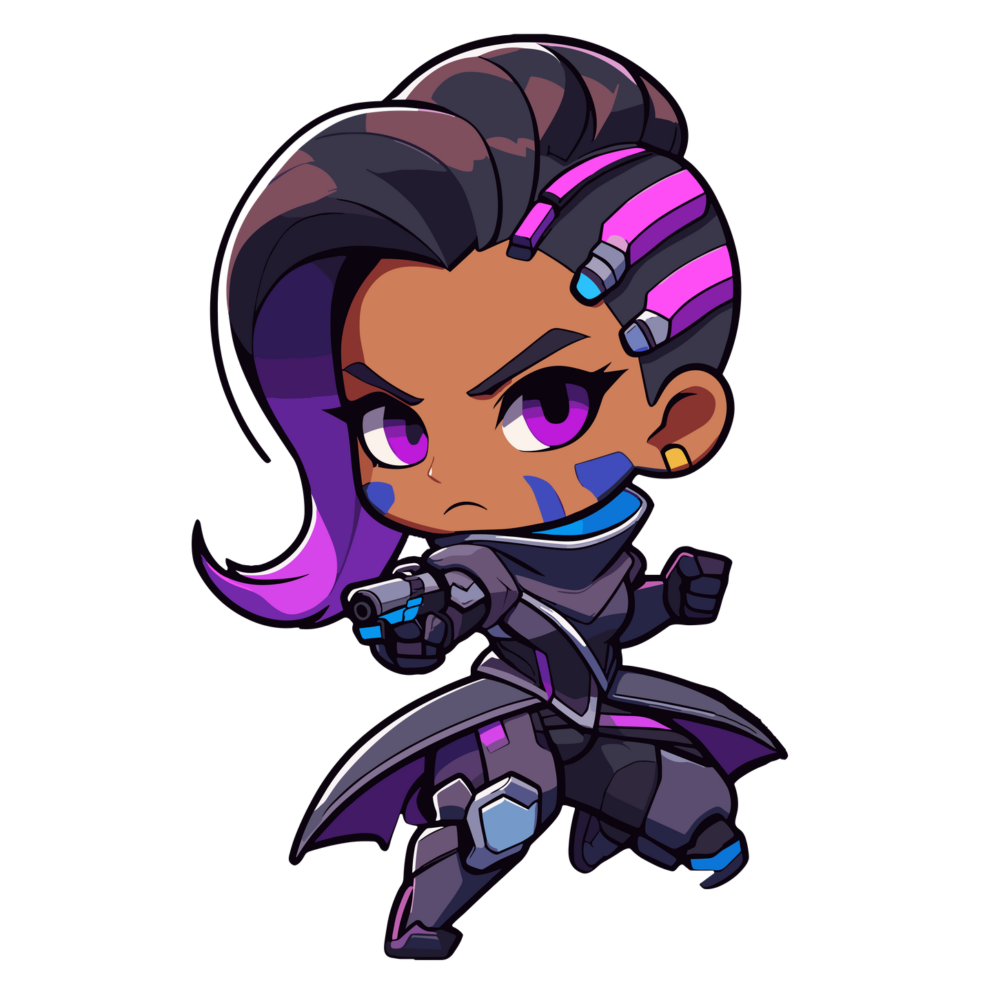 Chibi Overwatch Inspired Stickers