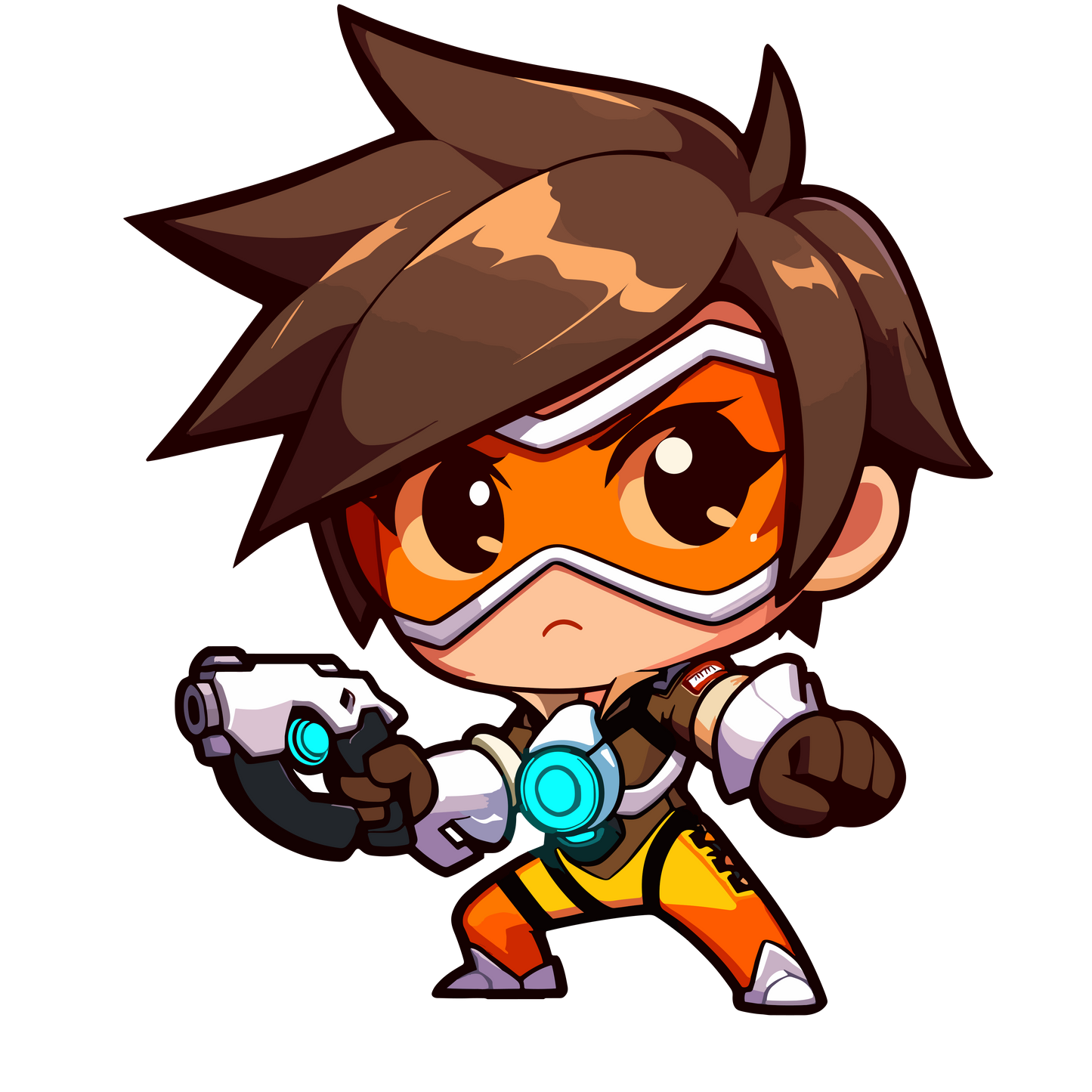 Chibi Overwatch Inspired Stickers