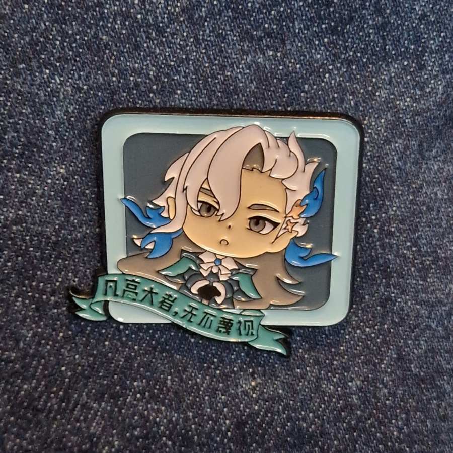 Genshin Impact Inspired Pin Badges