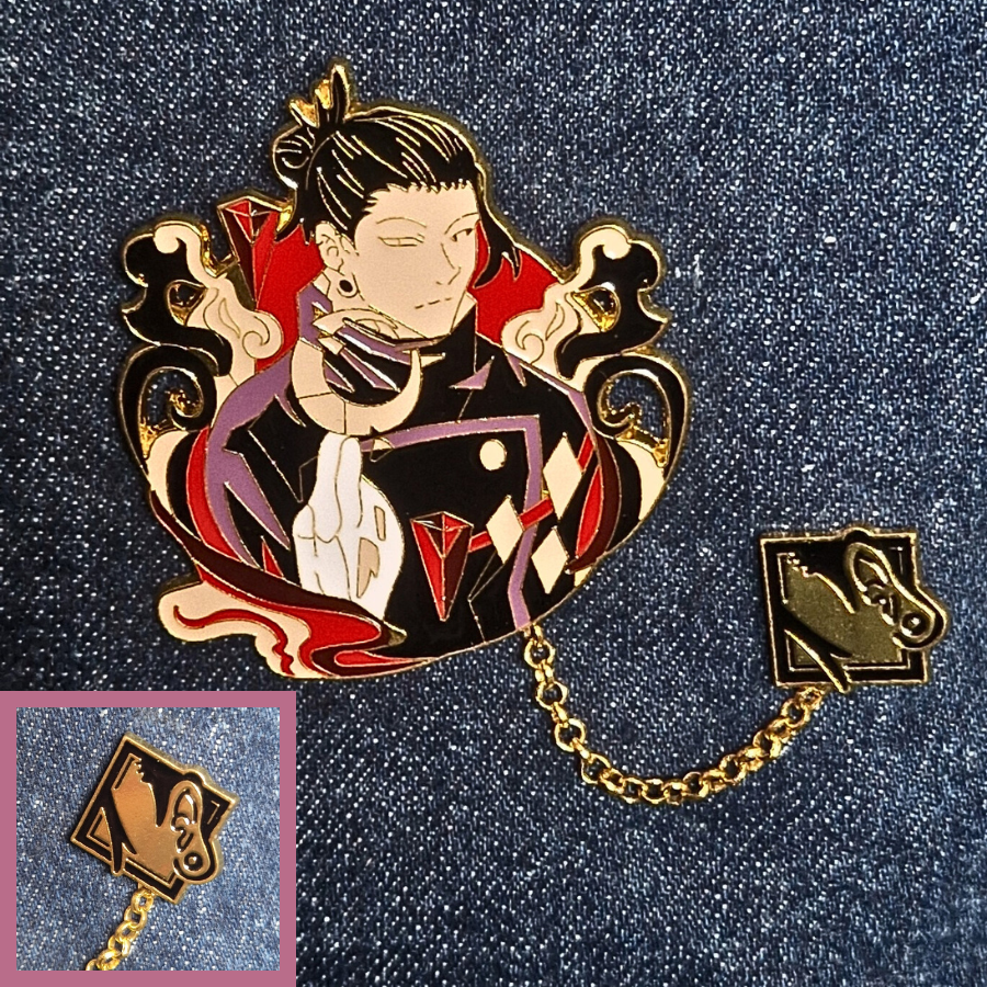 Jujutsu Kaisen Inspired Premium Pin Badges
