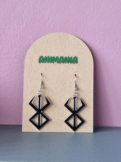 Berserk Inspired Anime Earrings