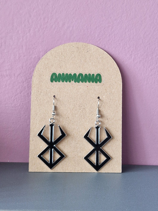 Berserk Inspired Anime Earrings
