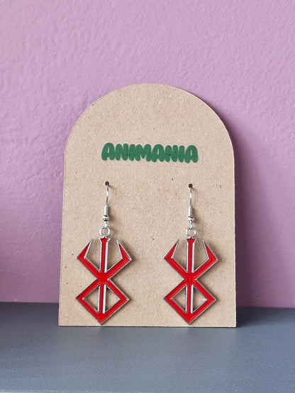 Berserk Inspired Anime Earrings