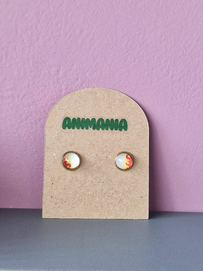 Demon Slayer Inspired Anime Stud Earrings