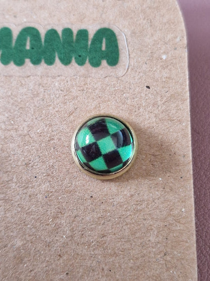 Demon Slayer Inspired Anime Stud Earrings