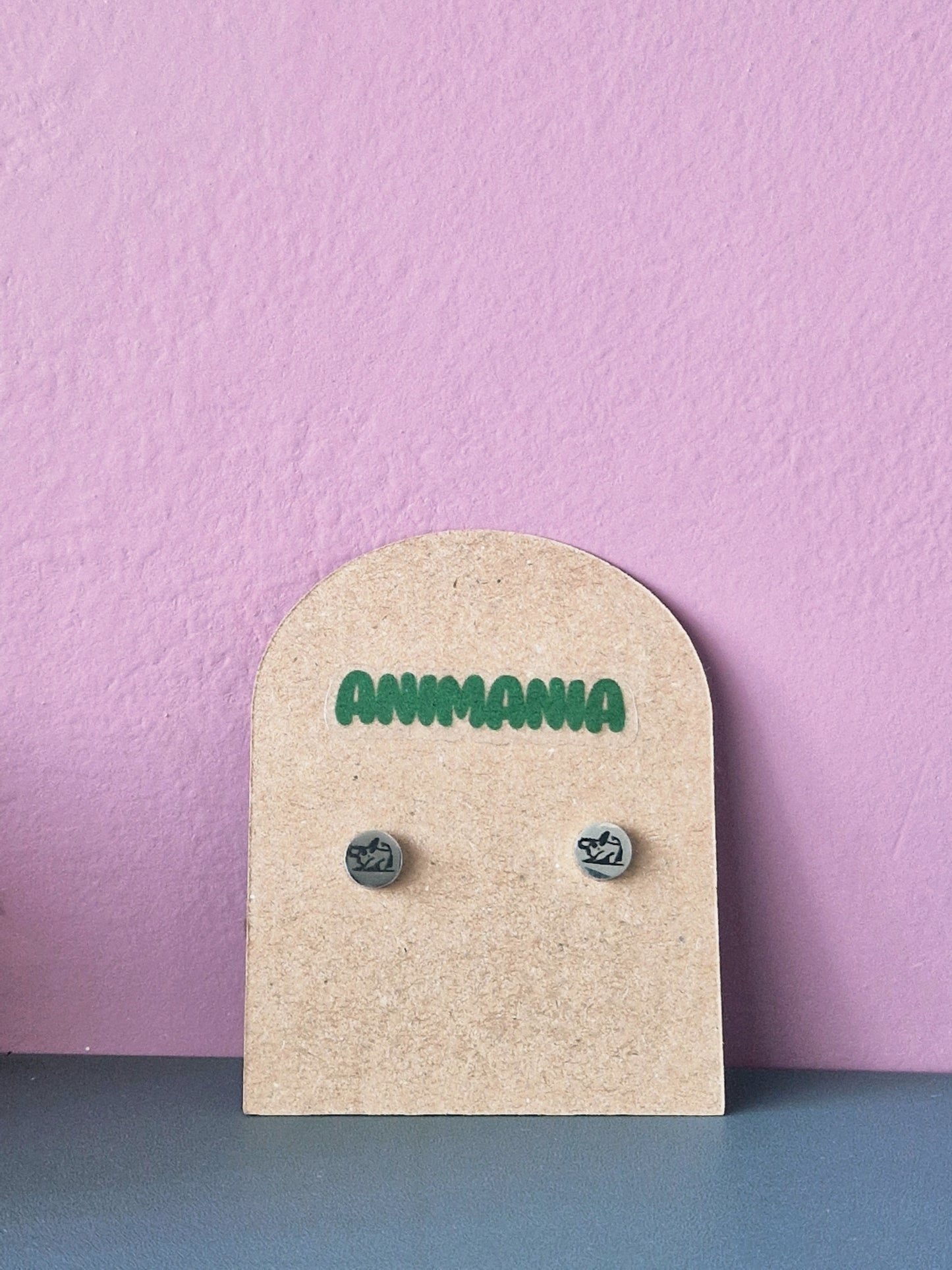Chainsaw Man Inspired Anime Stud Earrings