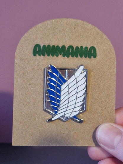 Attack on Titan Inspired Pin Badges