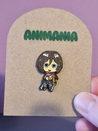 Attack on Titan Inspired Pin Badges