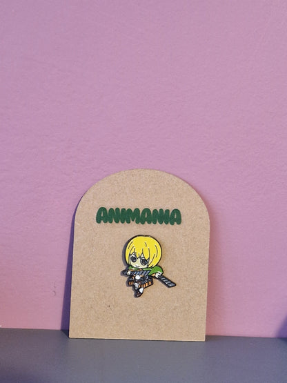 Attack on Titan Inspired Pin Badges