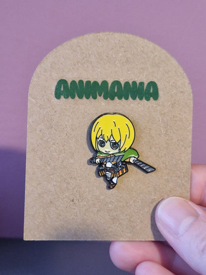 Attack on Titan Inspired Pin Badges