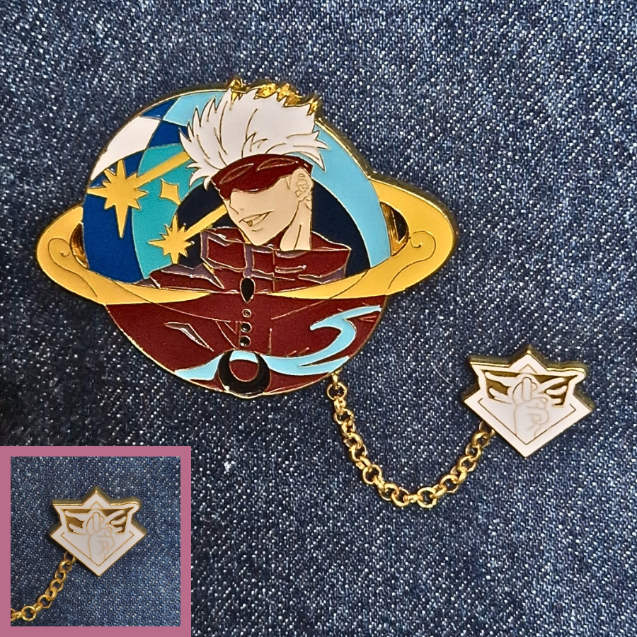 Jujutsu Kaisen Inspired Premium Pin Badges