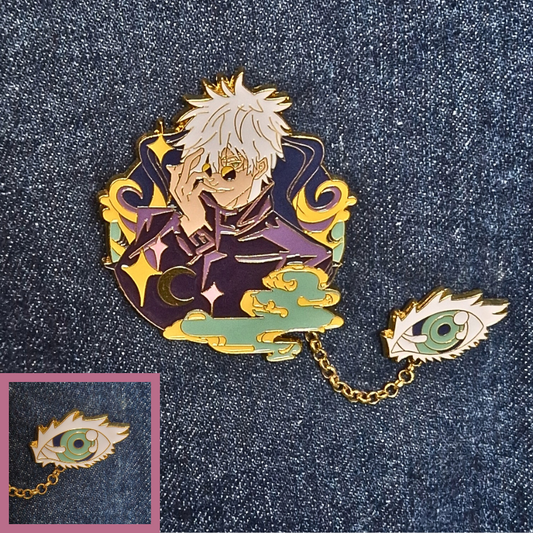 Jujutsu Kaisen Inspired Premium Pin Badges