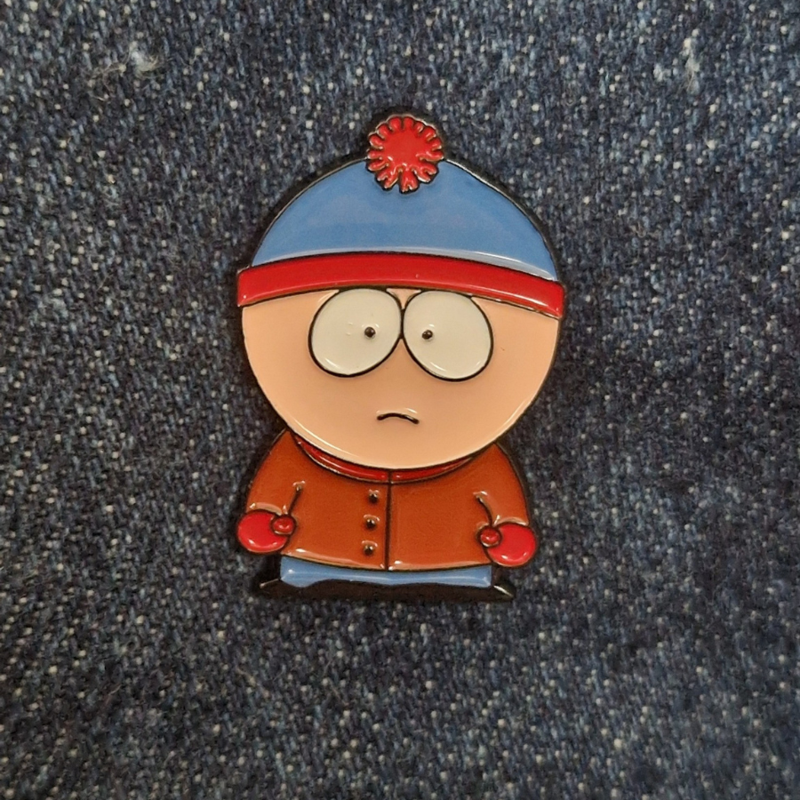 South Park Inspired Pin Badges