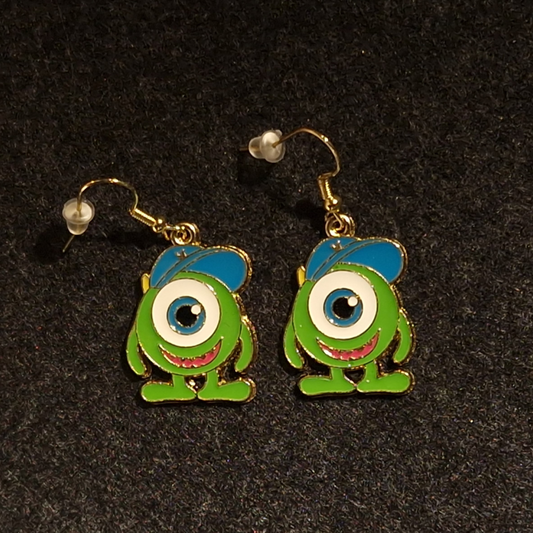 Monsters Inc Inspired Earrings