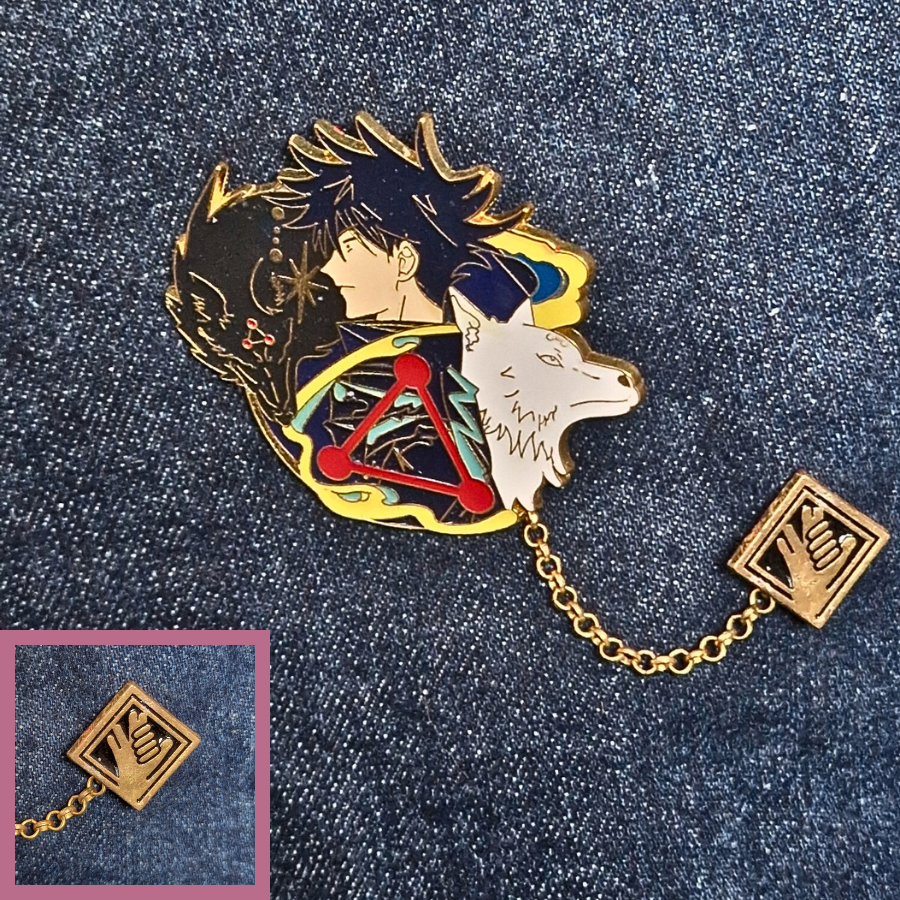 Jujutsu Kaisen Inspired Premium Pin Badges