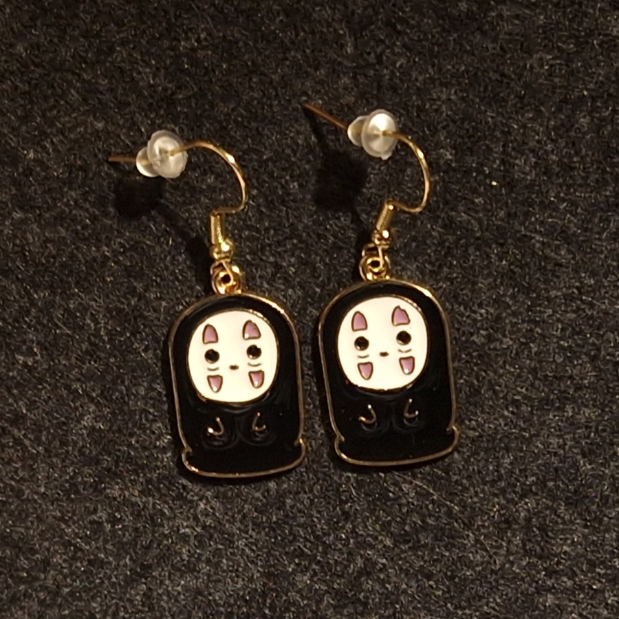 No-Face Inspired Earrings