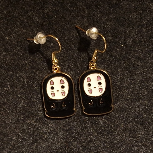 No-Face Inspired Earrings